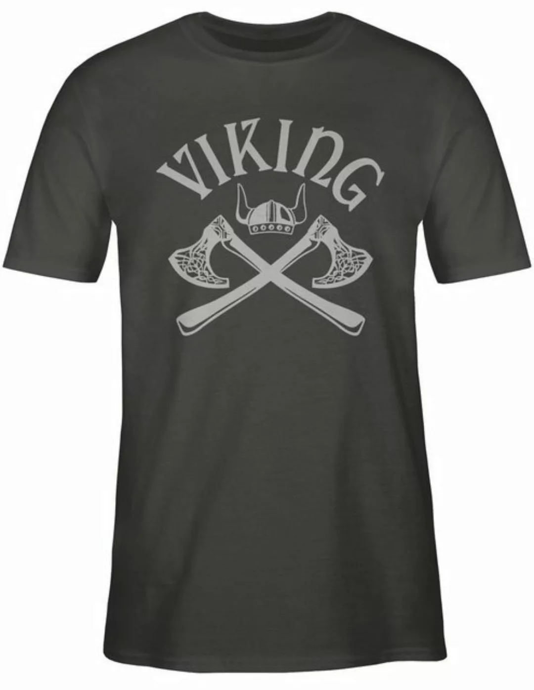 Shirtracer T-Shirt Wikinger Viking Nordmänner Odin Walhall Streitaxt Wiking günstig online kaufen