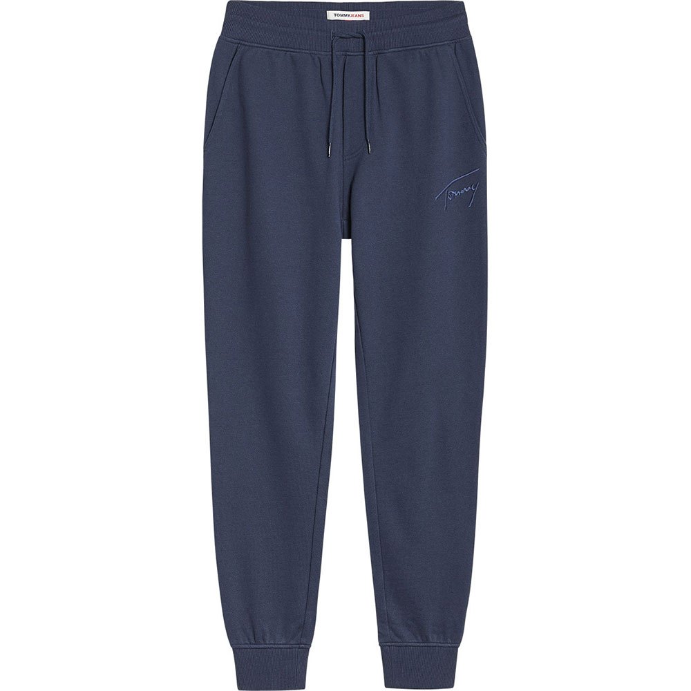 Tommy Jeans Signature Jogginghose L Twilight Navy günstig online kaufen