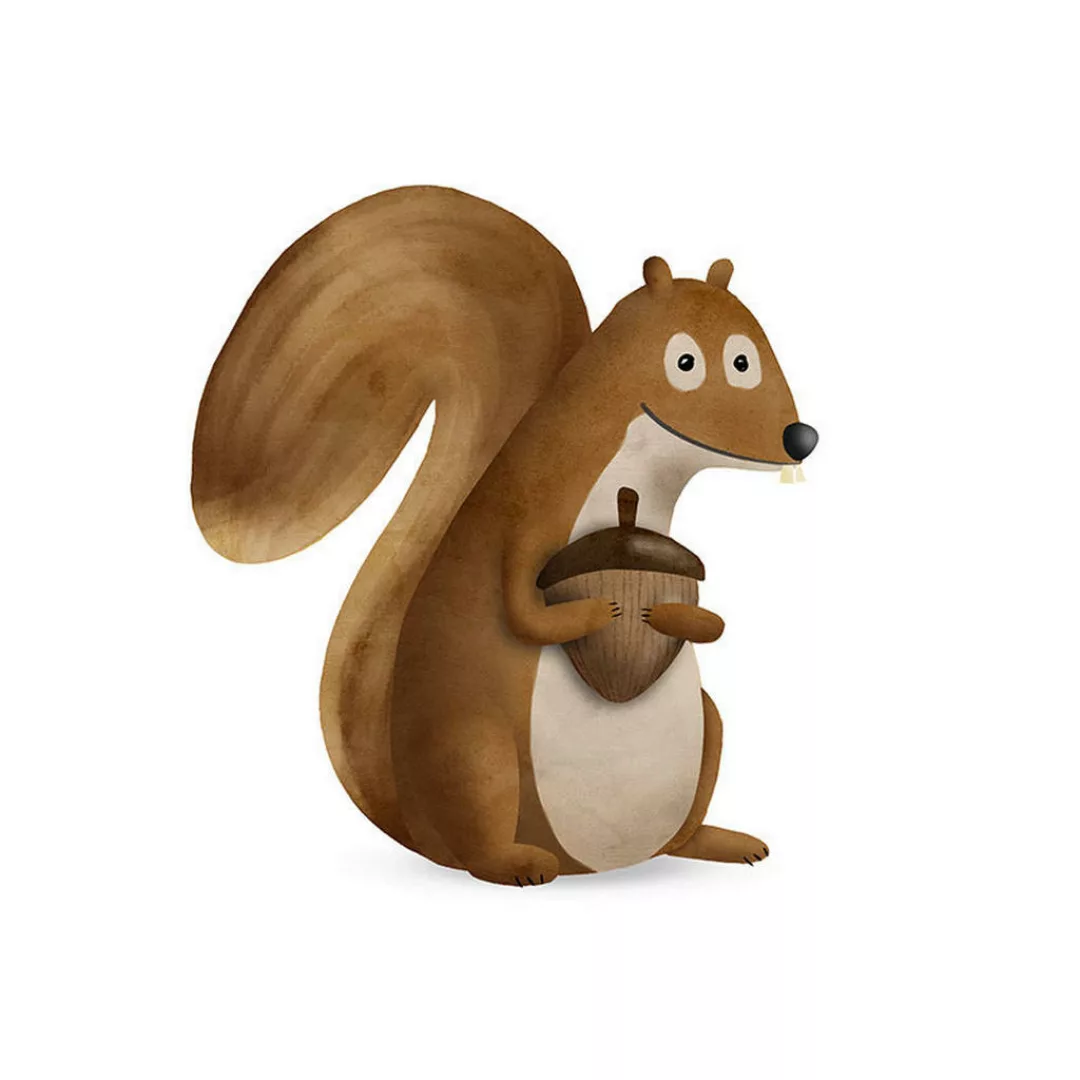 Komar Poster Cute Animal Squirrel günstig online kaufen