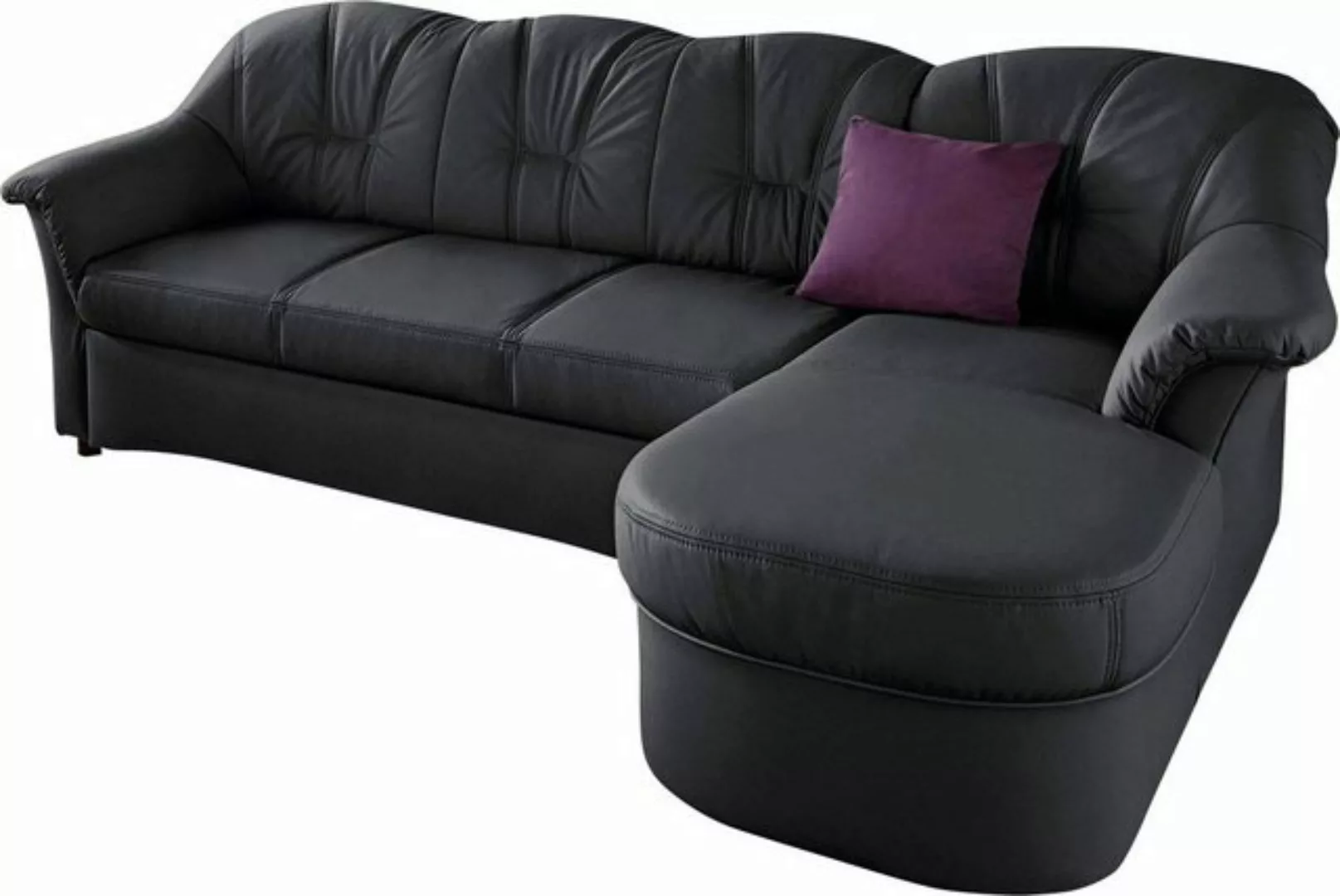 DOMO collection Ecksofa Flores Schlafsofa, B/T/H: 233/142/86 cm, L-Form, wa günstig online kaufen