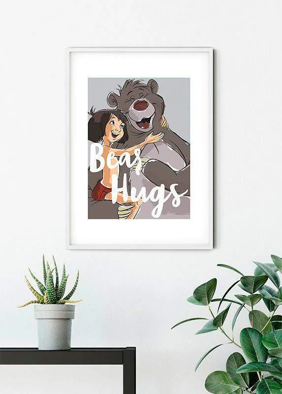 Komar Bild "Bear Hug", Disney, (1 St.), Wandbild zur Dekoration im Kinderzi günstig online kaufen