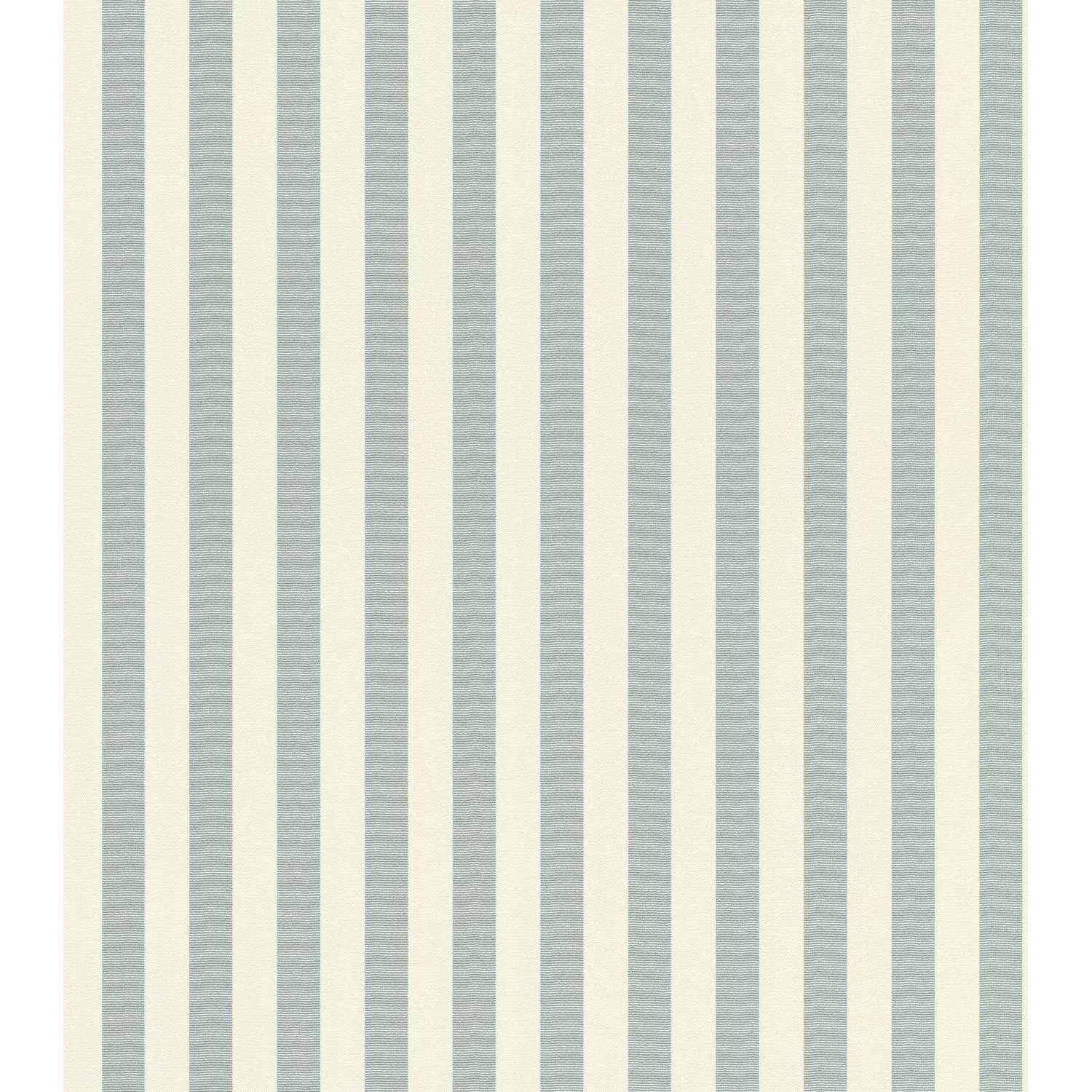 Rasch Vliestapete Trianon XIII 570328 Streifen Blau-Weiß 10,05 m x 0,53 m günstig online kaufen