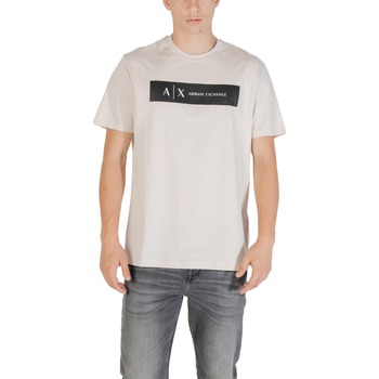 EAX  T-Shirt T-Shirt mit Box-Logo-Grafik günstig online kaufen