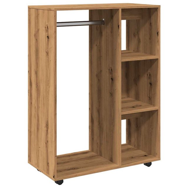 vidaXL Kleiderschrank Kleiderständer Artisan-Eiche 80x40x110 cm Holzwerksto günstig online kaufen