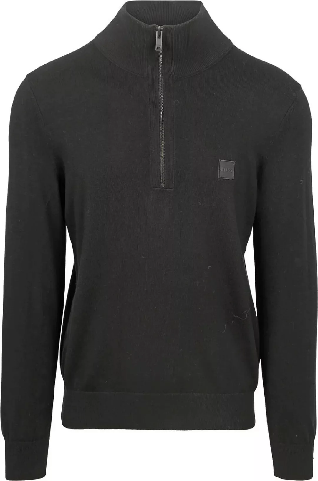 BOSS Kanobix Half Zip Pullover Schwarz - Größe XXL günstig online kaufen