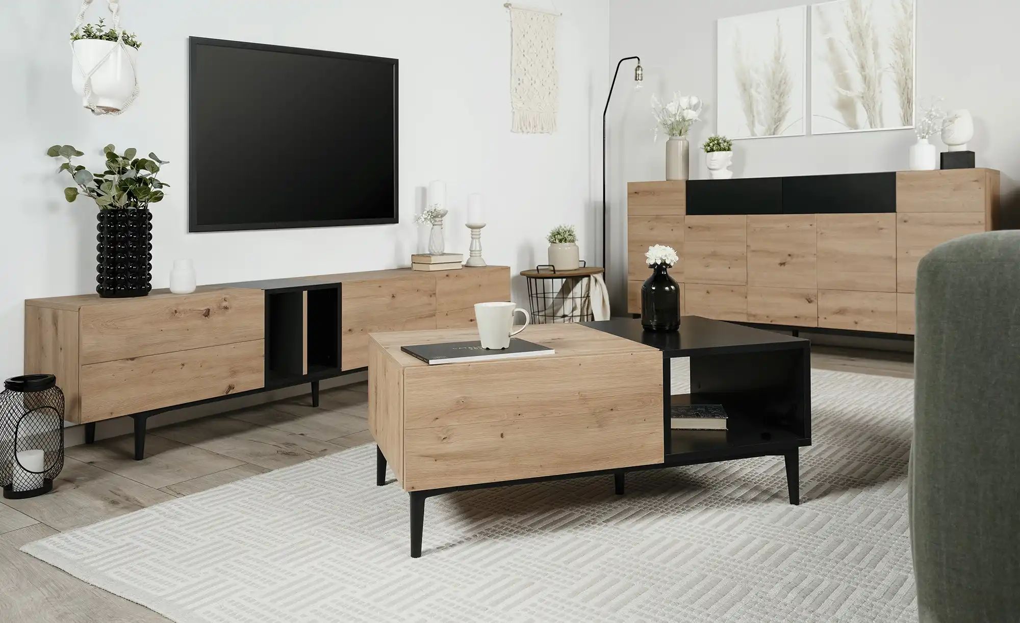 Couchtisch  Nodica ¦ holzfarben ¦ Maße (cm): B: 55 H: 40 Tische > Couchtisc günstig online kaufen