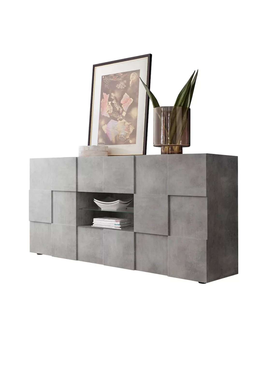 INOSIGN Sideboard "Dama Breite 181, Kommode 2 Türen u. 2 Schubkästen, Anric günstig online kaufen