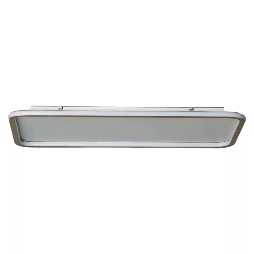 Deckenlampe LED 60W Rechteckig Gold CCT 3000K/4000K/6000K 110x70cm Abruzzo günstig online kaufen