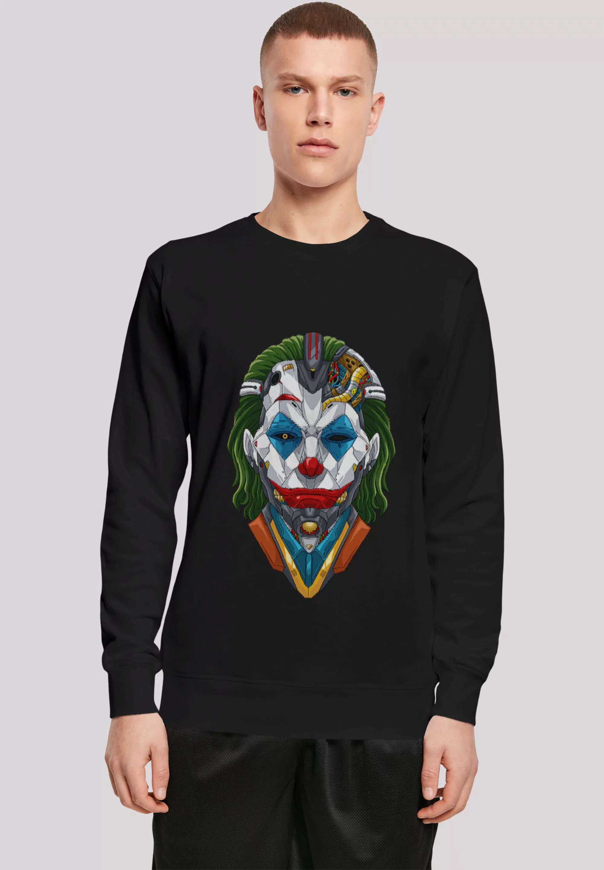 F4NT4STIC Sweatshirt "Sweatshirt Cyberpunk Joker", Print günstig online kaufen