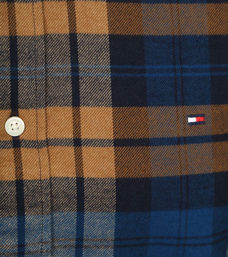 Tommy Hilfiger Flanel Hemd Karos Multicolour - Größe M günstig online kaufen