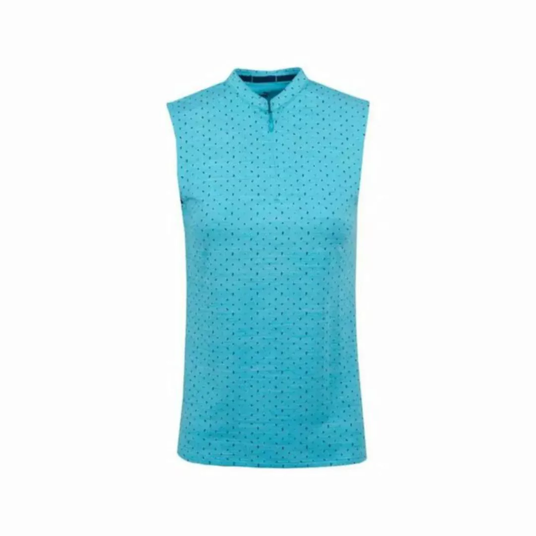 PUMA Poloshirt Puma Golf Polo Cloudspun Sleeveless Polka Hellblau Damen günstig online kaufen