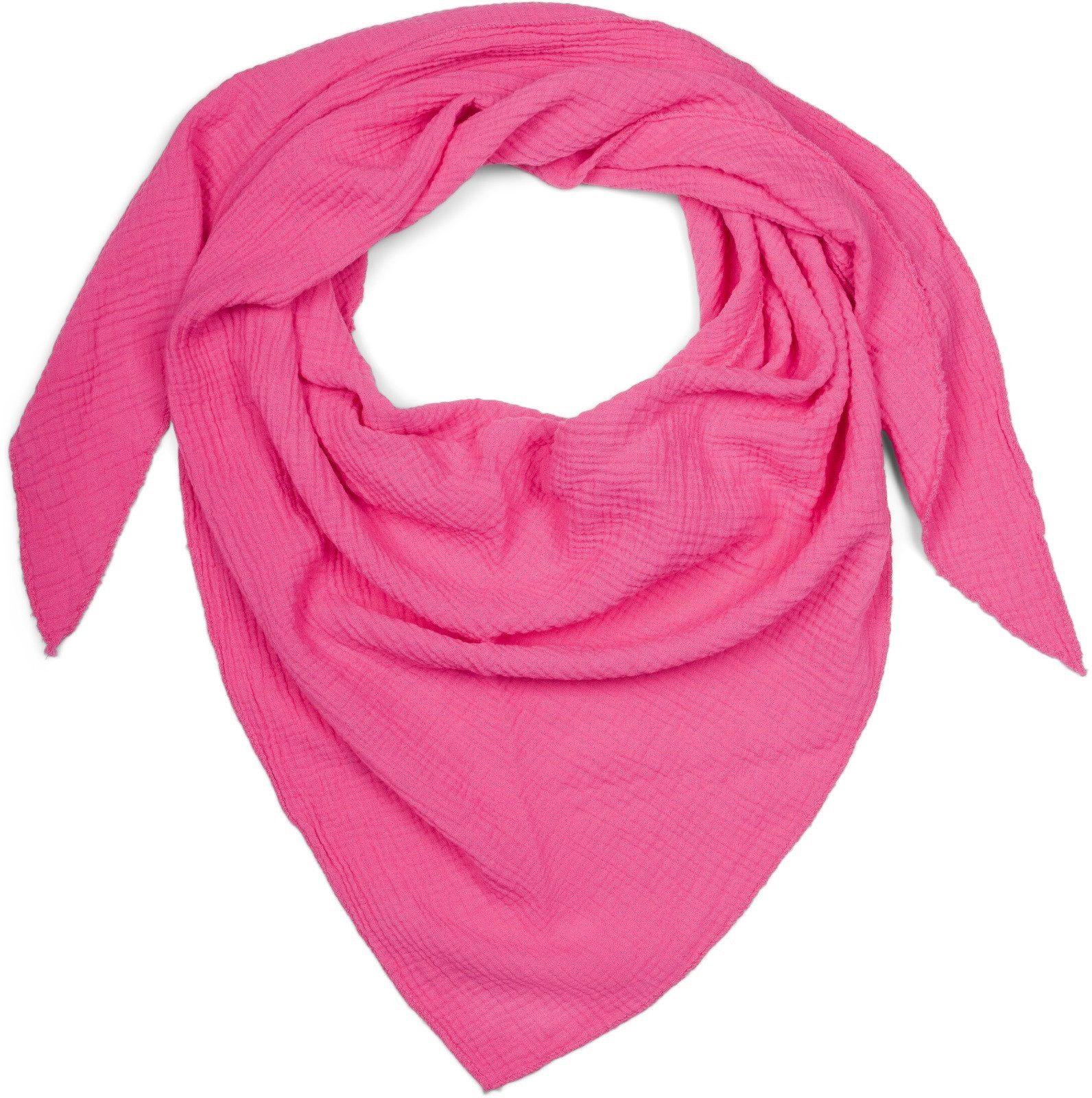 styleBREAKER Dreieckstuch Musselin Dreiecktuch Einfarbig, (1-St) günstig online kaufen