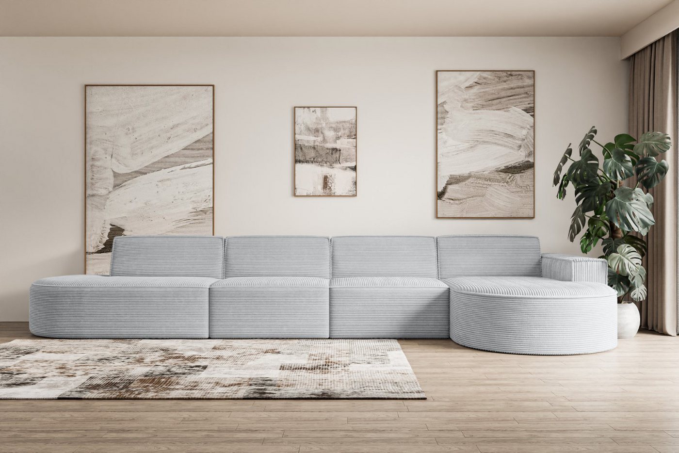 ALTDECOR Ecksofa MARI-L3, Sofa Praktische Bequeme Funktionsecke Couch L-For günstig online kaufen