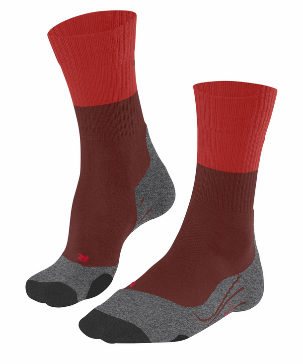 FALKE TK2 Herren Wandersocken, 44-45, Braun, Wolle, 16474-841104 günstig online kaufen