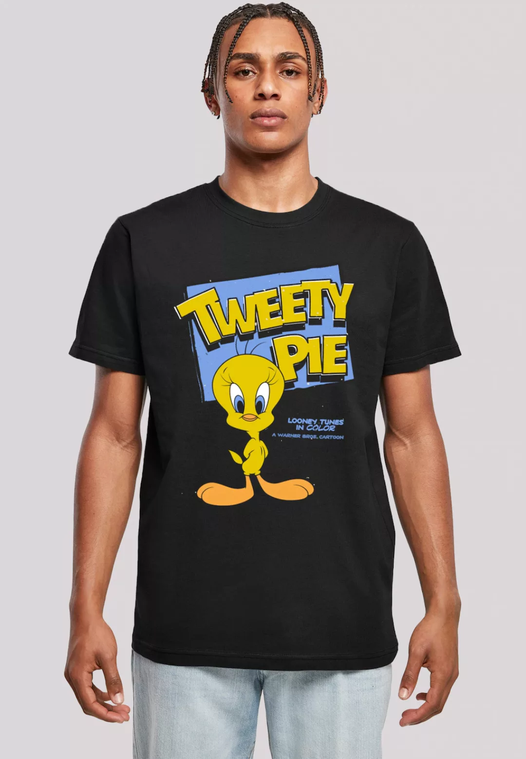 F4NT4STIC T-Shirt "Looney Tunes Classic Tweety Pie", Herren,Premium Merch,R günstig online kaufen