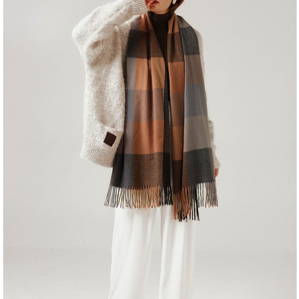 Coonoor Modeschal Damen Winter Schal Kariert günstig online kaufen
