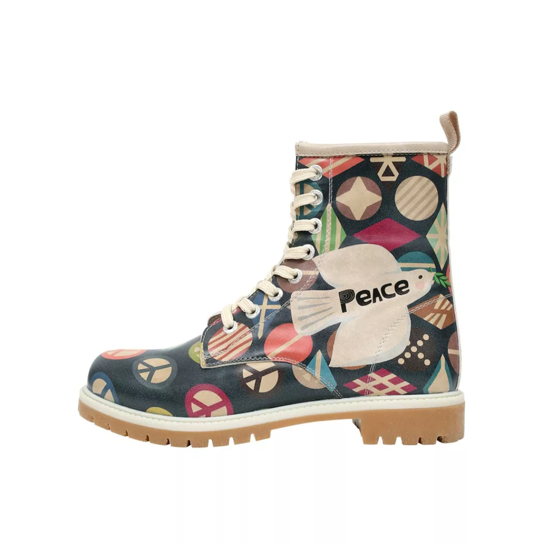 DOGO Schnürboots "Damen Boots Peace Vegan Damen Boots / female", Vegan günstig online kaufen