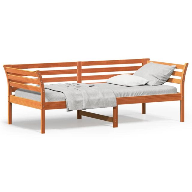 vidaXL Gästebett vidaXL Gästebett Tagesbett Wachsbraun 80x200 cm Massivholz günstig online kaufen