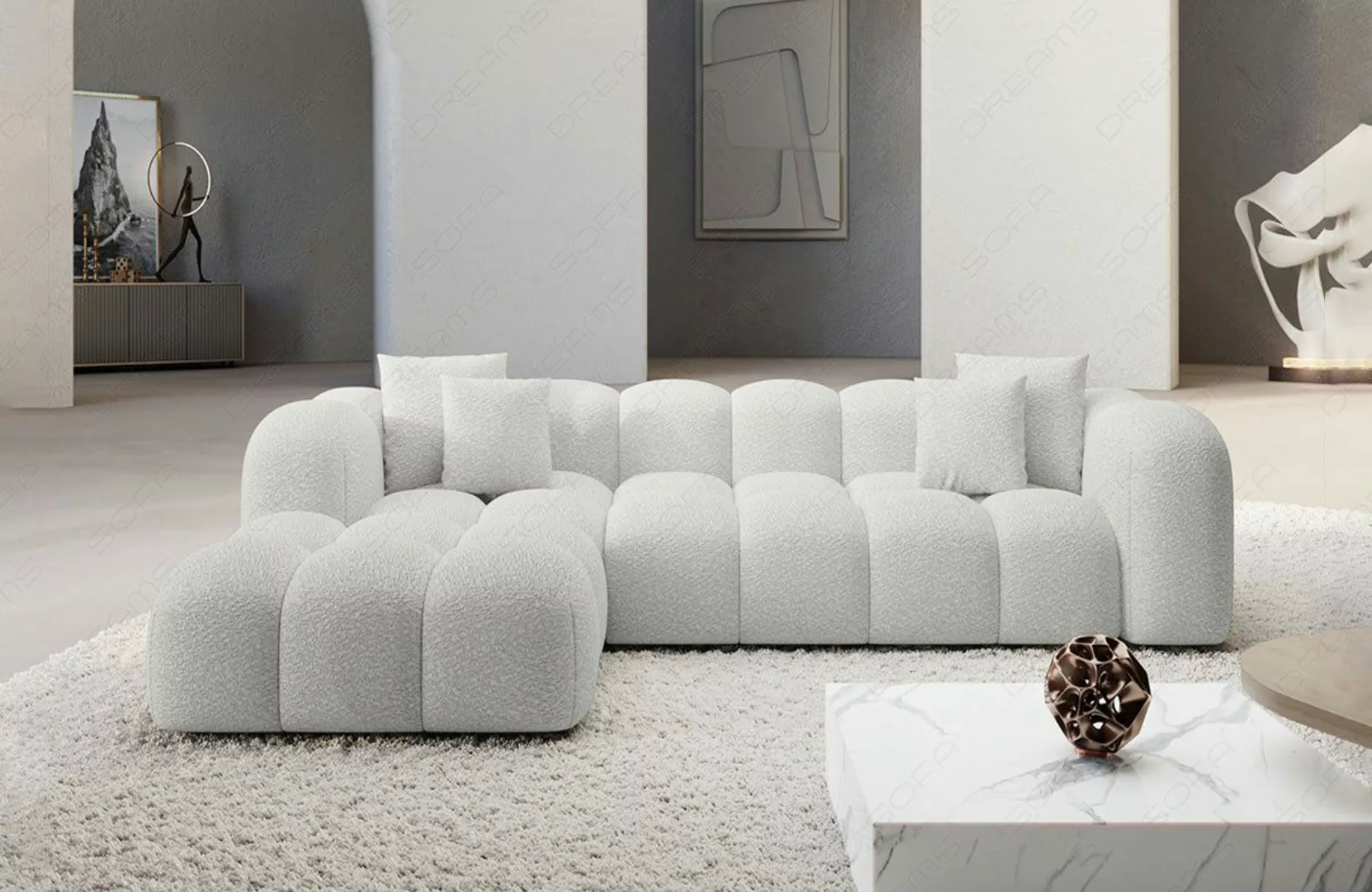 Sofa Dreams Ecksofa Stoffsofa Eckcouch Polster günstig online kaufen