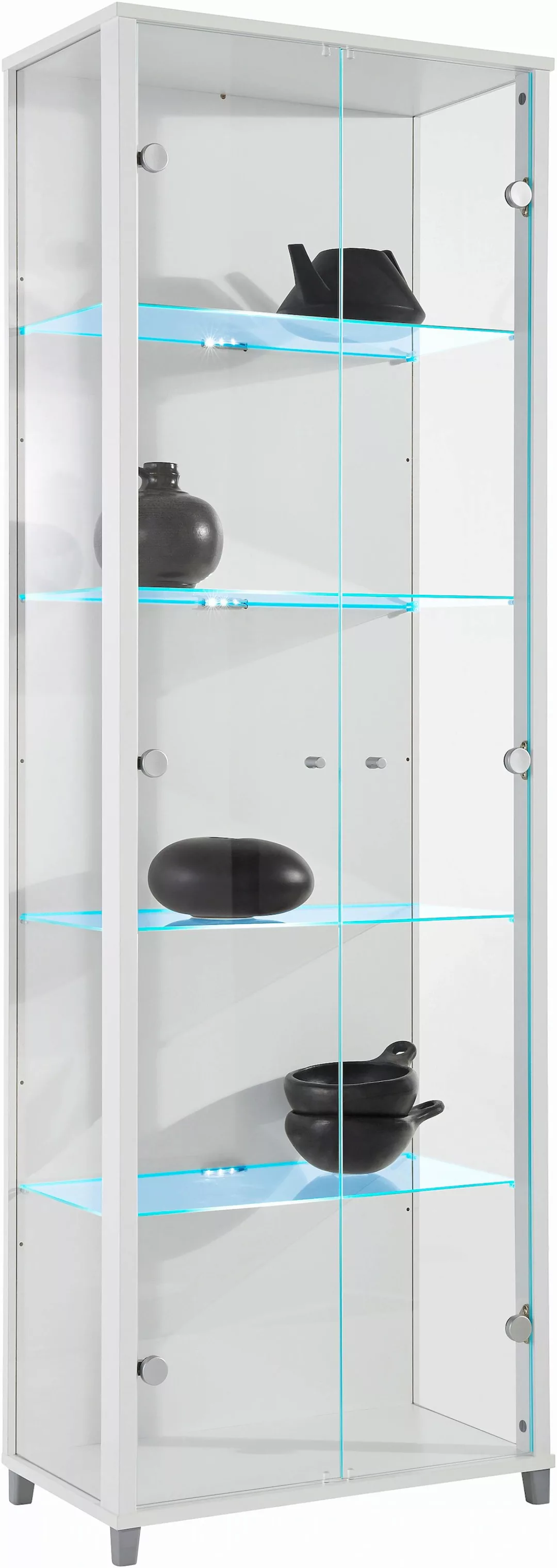 fif möbel Vitrine "OPTIMA", Standvitrine/Glasvitrine 2x Glastür,perfekt für günstig online kaufen