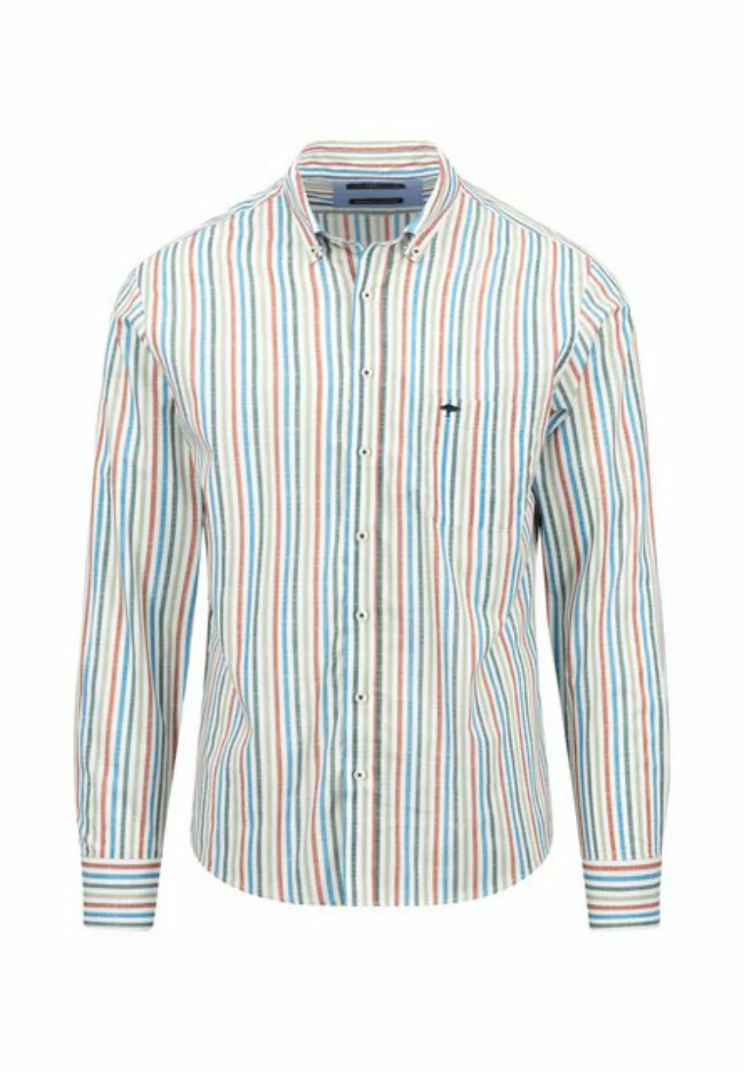 FYNCH-HATTON Langarmhemd Stripe Print, B.D. günstig online kaufen