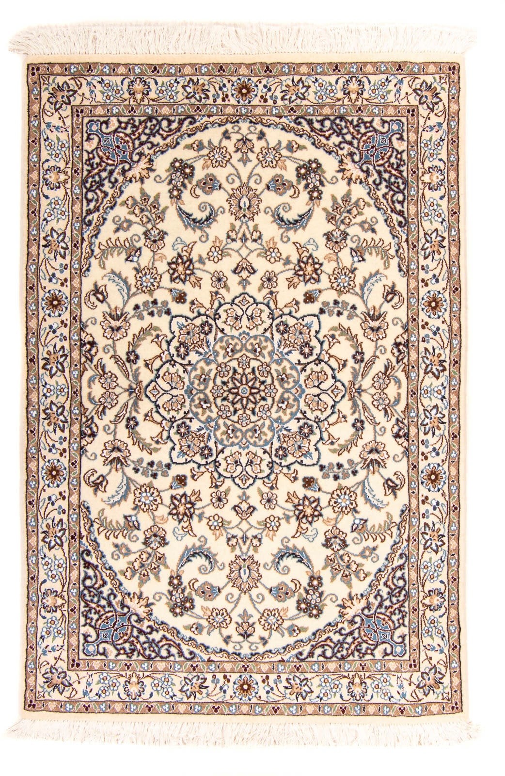 morgenland Orientteppich »Perser - Nain - Royal - 153 x 99 cm - beige«, rec günstig online kaufen