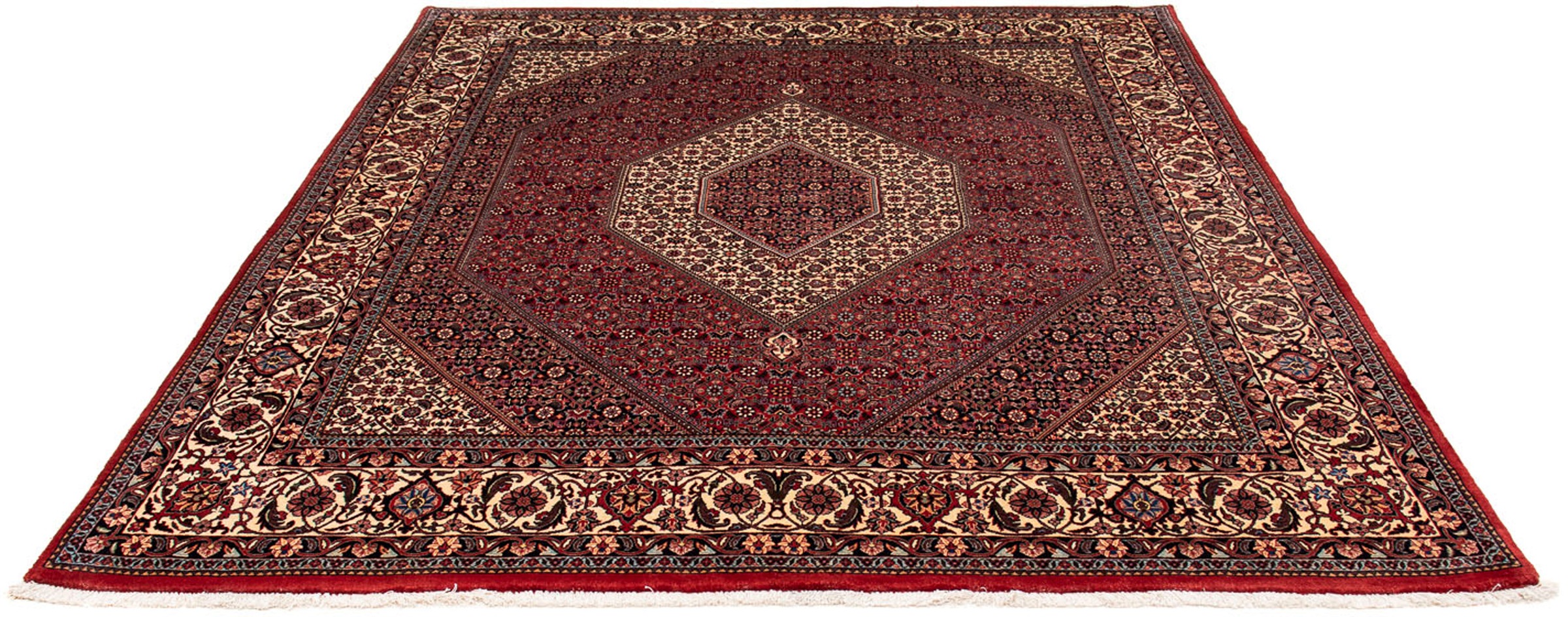 morgenland Orientteppich »Perser - Bidjar - 247 x 202 cm - dunkelrot«, rech günstig online kaufen