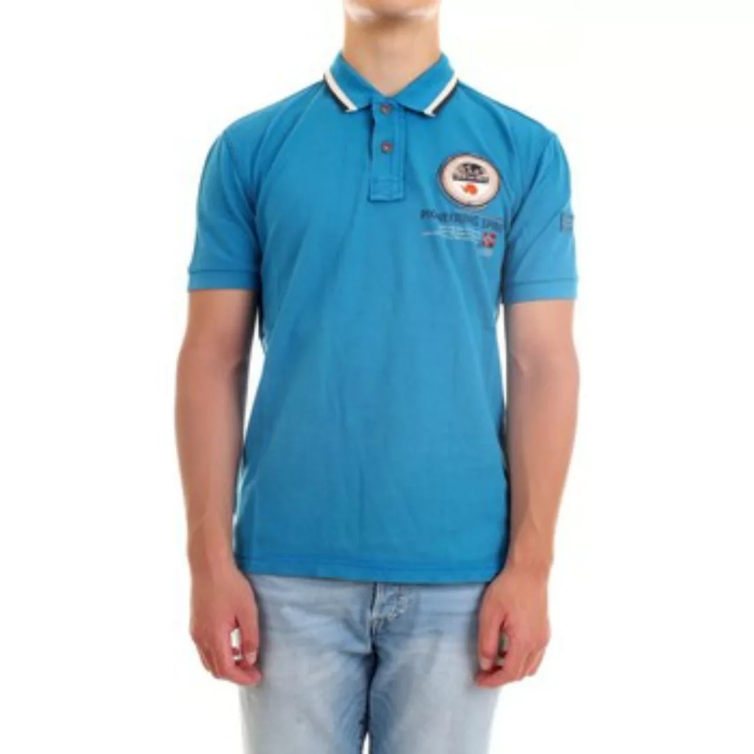 Napapijri  Poloshirt NP0A4F6D Polo Mann Hellblau günstig online kaufen