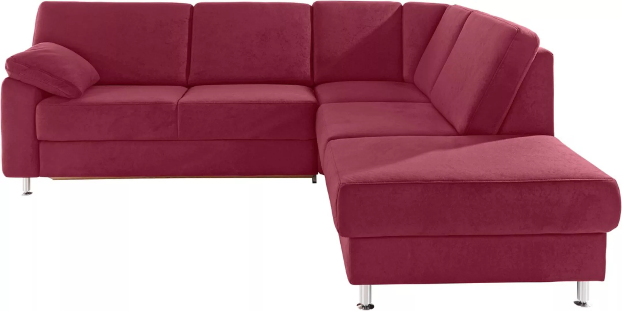 sit&more Ecksofa "Belfort L-Form", wahlweise mit Vorziehsitz und Bettkasten günstig online kaufen