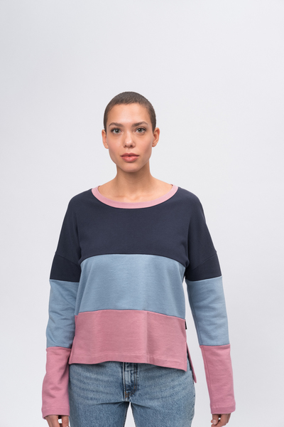 Boxy Sweatshirt #Block günstig online kaufen