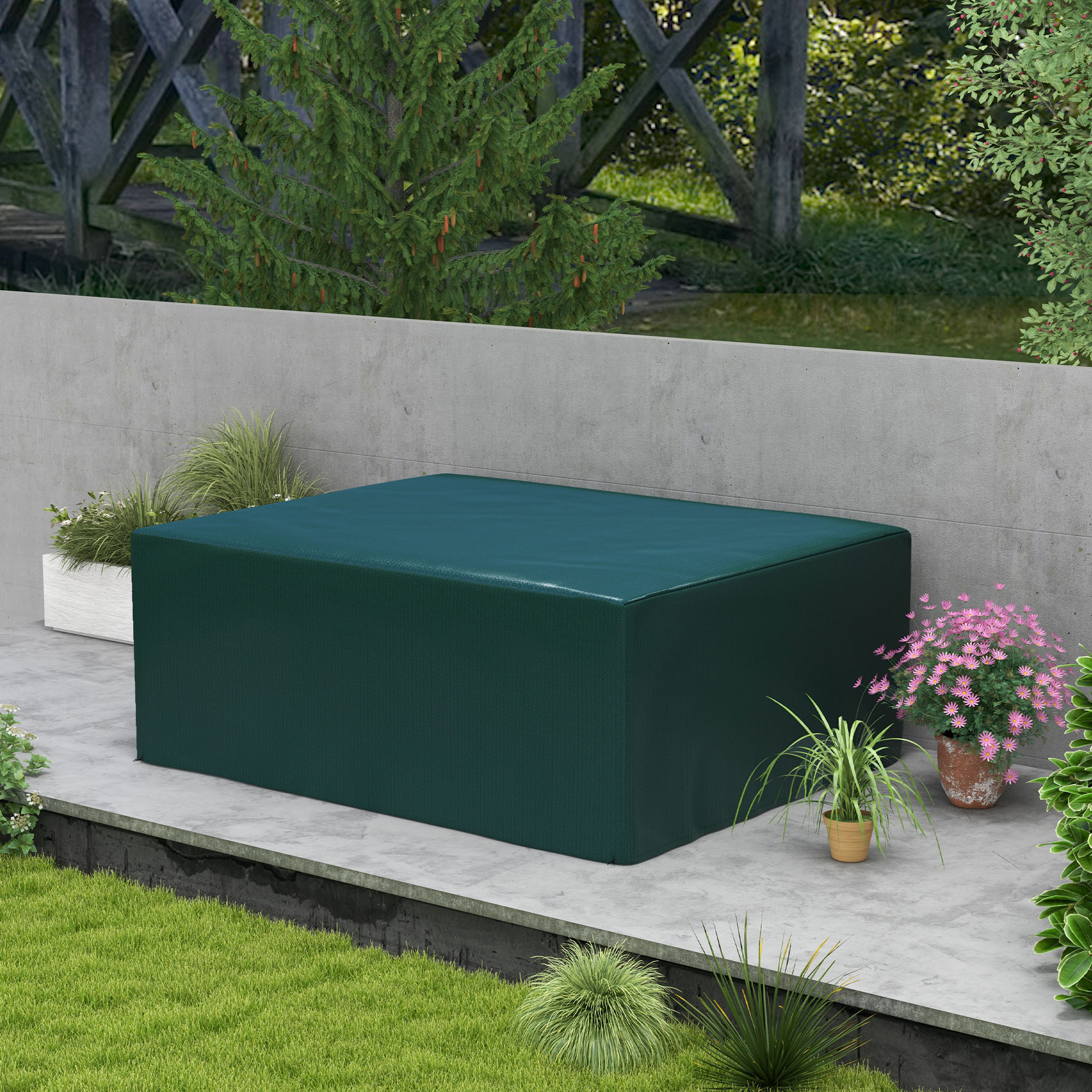 Outsunny Gartenmöbel-Schutzhülle Abdeckhaube Wasserdicht UV-Schutz extra günstig online kaufen