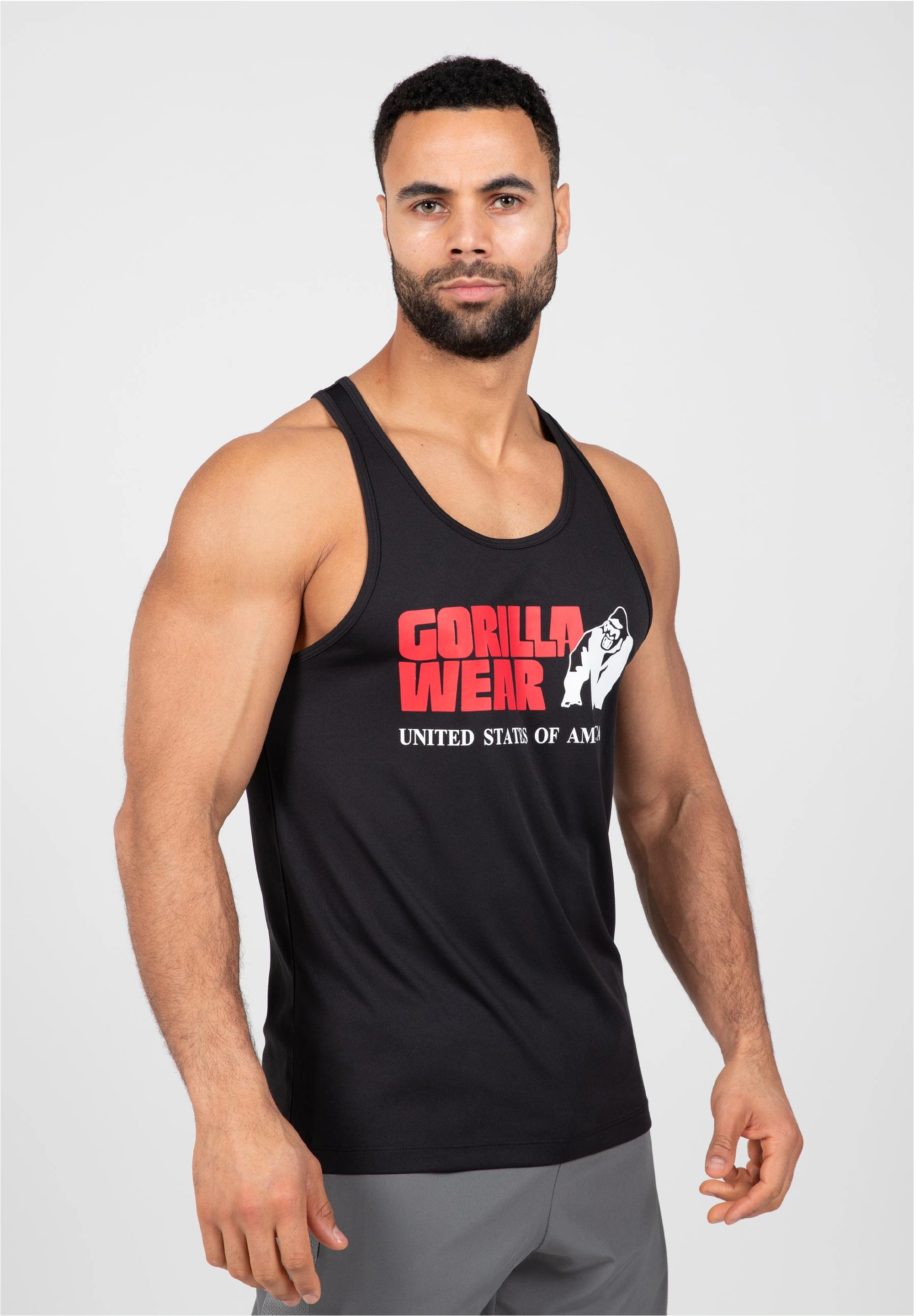 Gorilla Wear Muskelshirt, mit großem Logoprint auf der Front günstig online kaufen