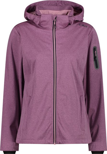 CMP Funktionsjacke WOMAN JACKET ZIP HOOD PINK FLUO MEL. günstig online kaufen