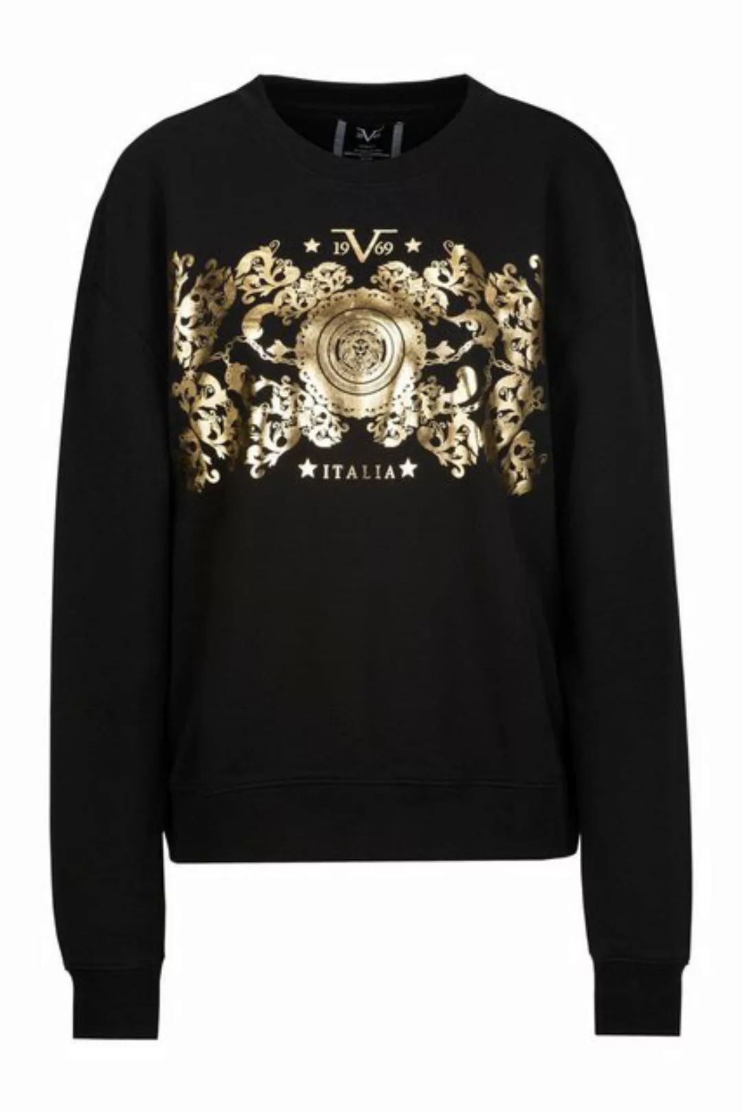 19V69 Italia by Versace Sweatshirt BONNIE PRINT SWEATSHIRT R-NECK günstig online kaufen