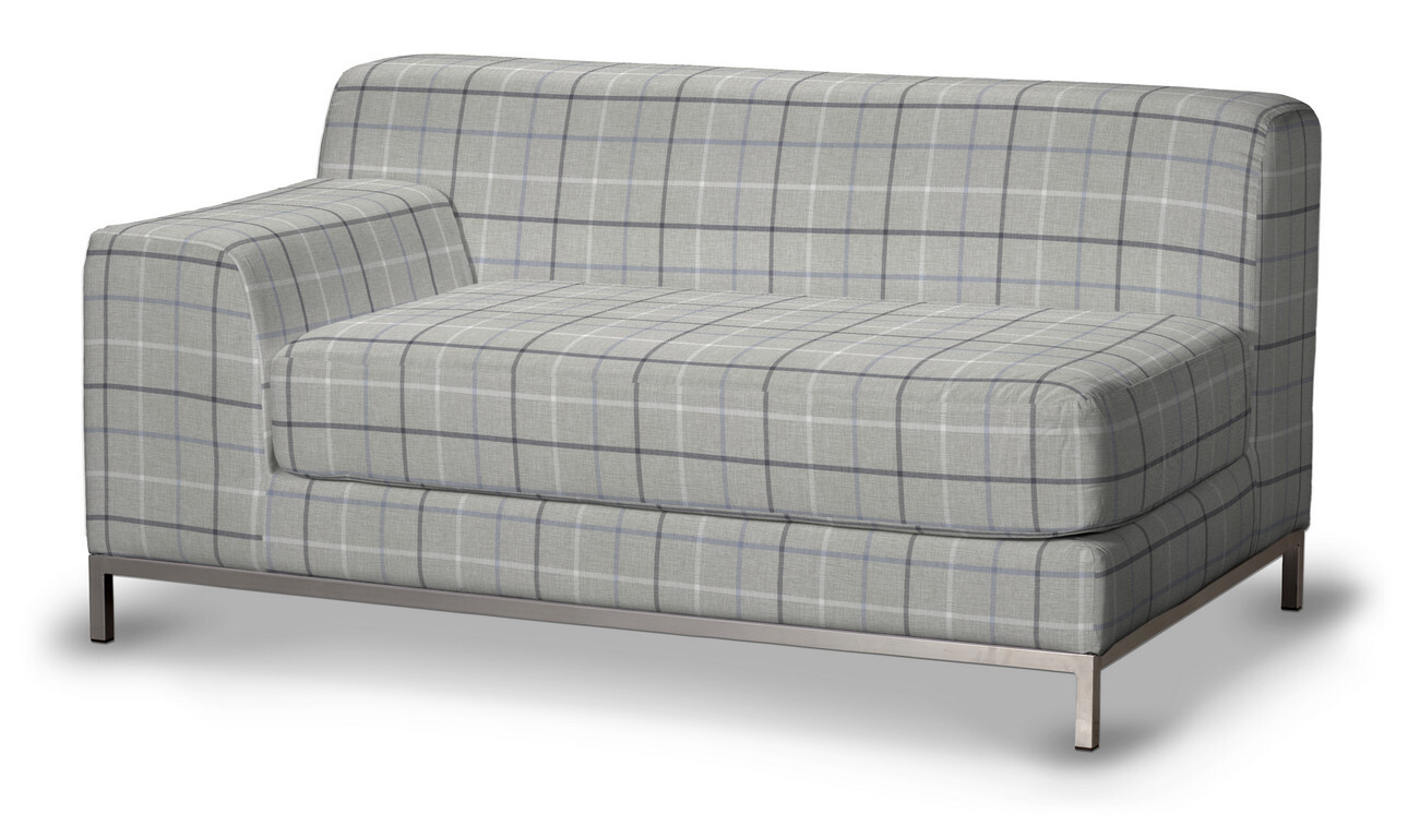 Bezug für Kramfors 2-Sitzer Sofa, Lehne links, hellblau- grau, Bezug für Kr günstig online kaufen
