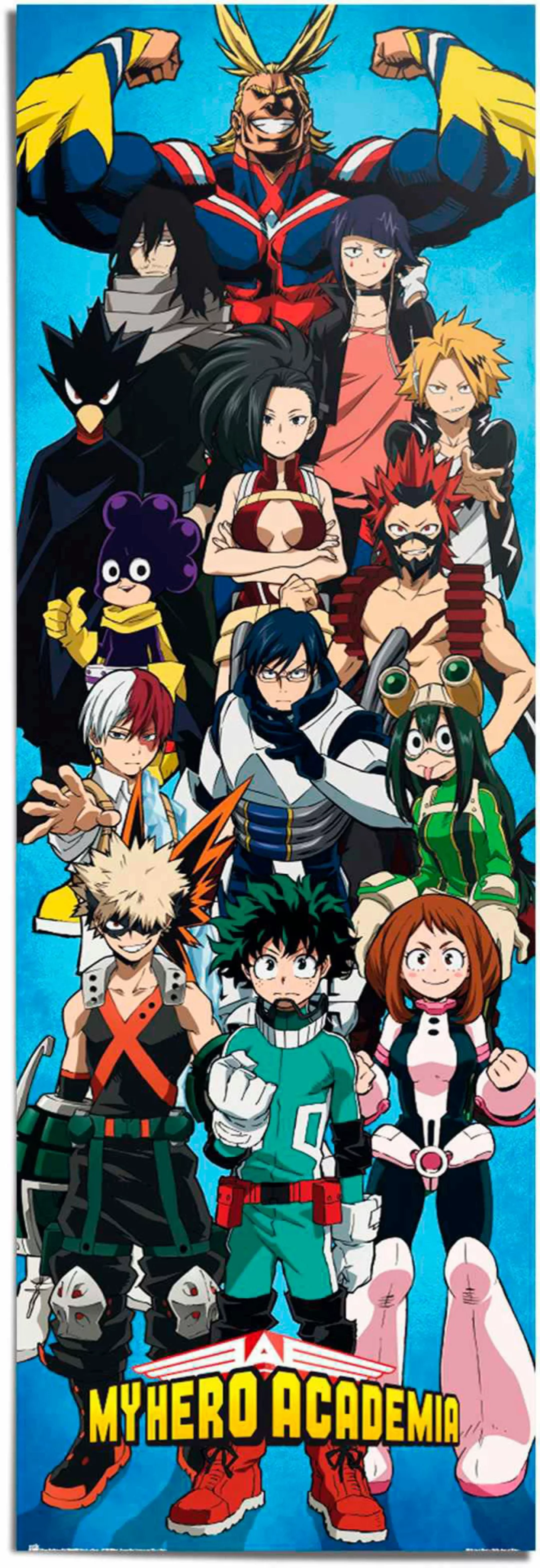 Reinders Poster "My Hero Academia - Cast" günstig online kaufen