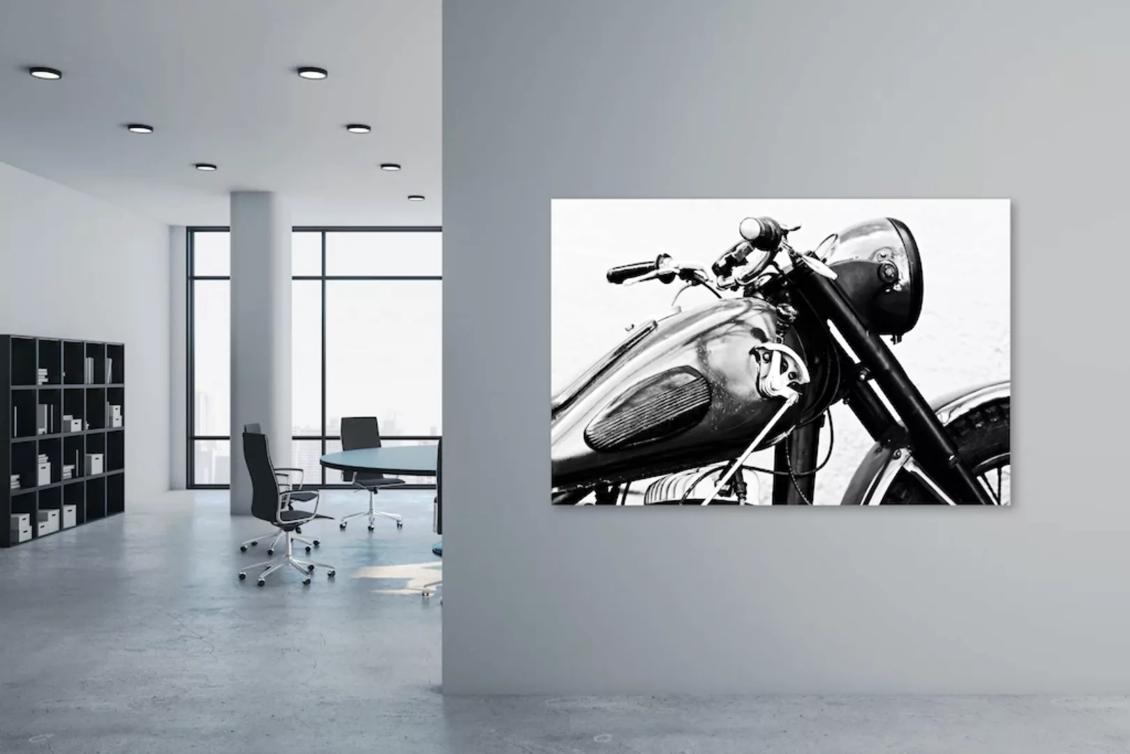 queence Leinwandbild "The Motorcycle" günstig online kaufen