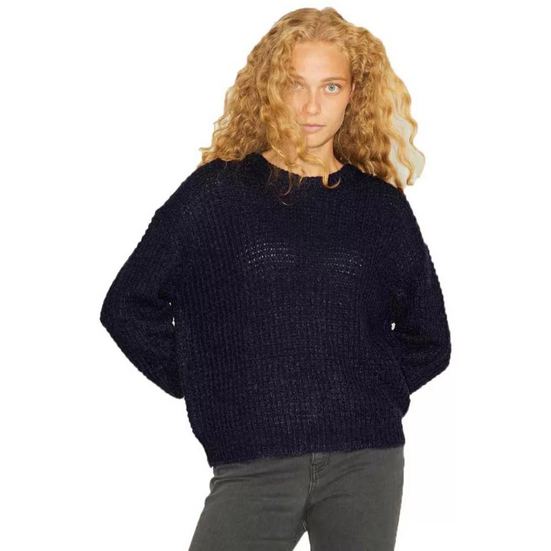 Jjxx Camilla Open Rundhalsausschnitt Sweater XS Navy Blazer günstig online kaufen