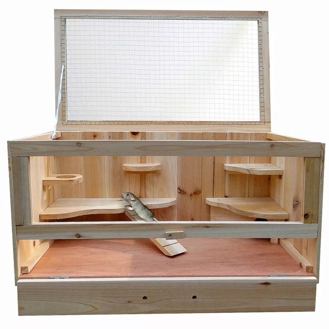 Mucola Kleintierkäfig Nagerkäfig Kleintierkäfig Kleintiergehege Stall günstig online kaufen