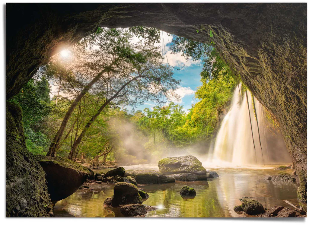 Reinders Poster "Steinhöhle" günstig online kaufen