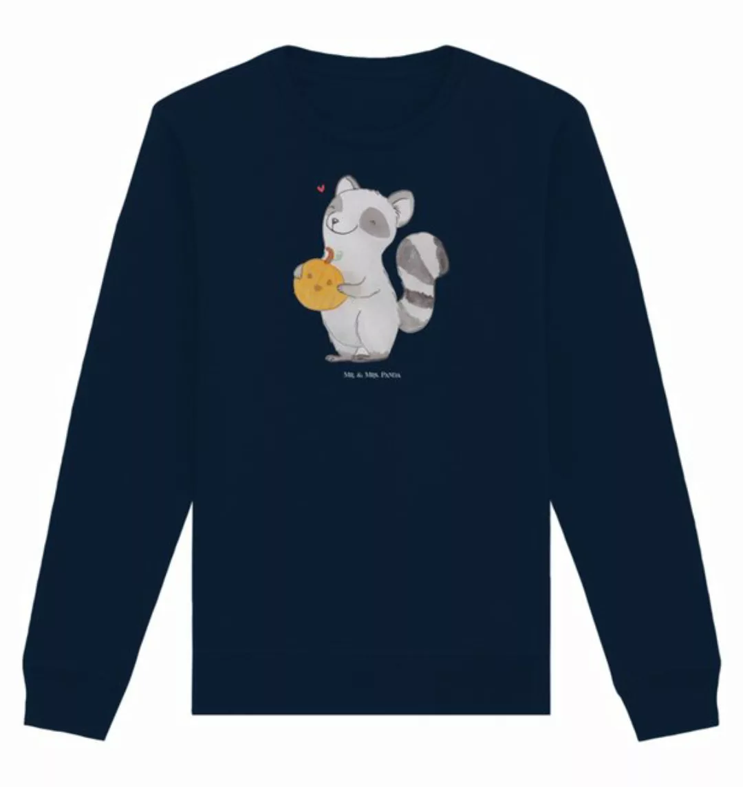 Mr. & Mrs. Panda Longpullover Waschbär Kürbis Größe XXL - French Navy - Ges günstig online kaufen