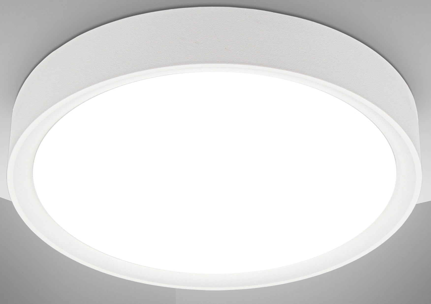 B.K.Licht LED Deckenleuchte »BK_DL1433 LED Deckenlampe, Ø25cm, Neutralweiße günstig online kaufen