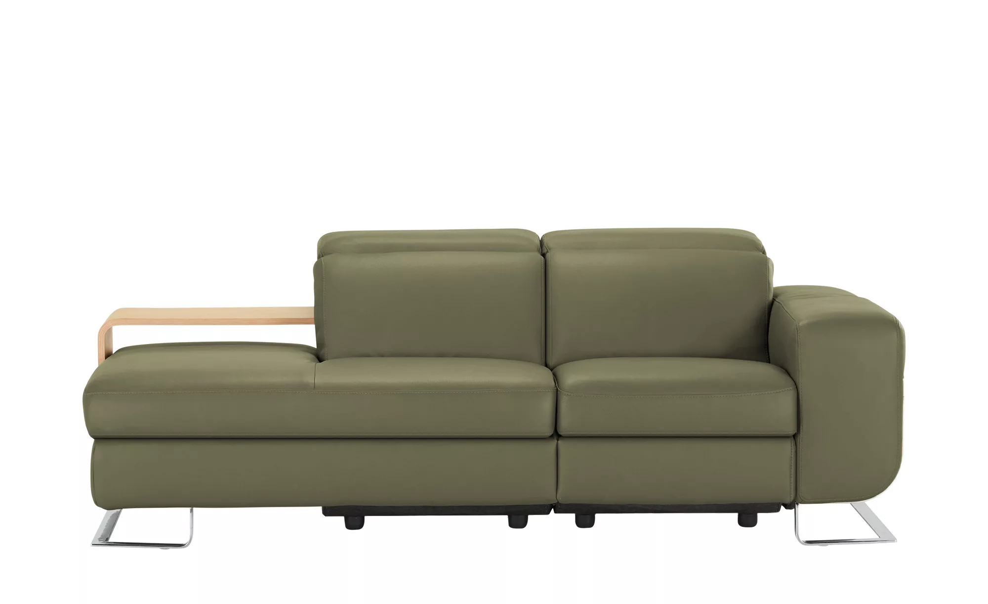 JOOP! Ledersofa  8151 ¦ grün ¦ Maße (cm): B: 211 H: 74 T: 111 Polstermöbel günstig online kaufen