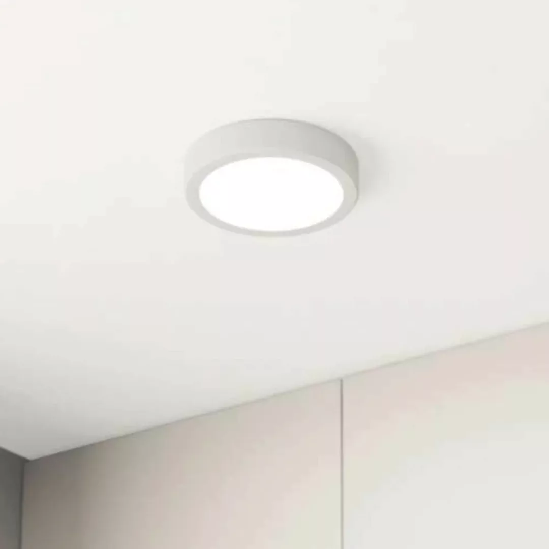LED Deckenleuchte Fueva in Weiß 11W 1350lm günstig online kaufen