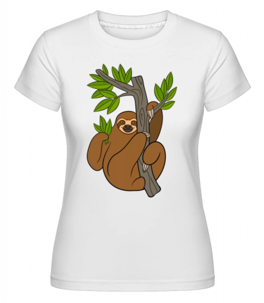 Faultier Am Baum · Shirtinator Frauen T-Shirt günstig online kaufen