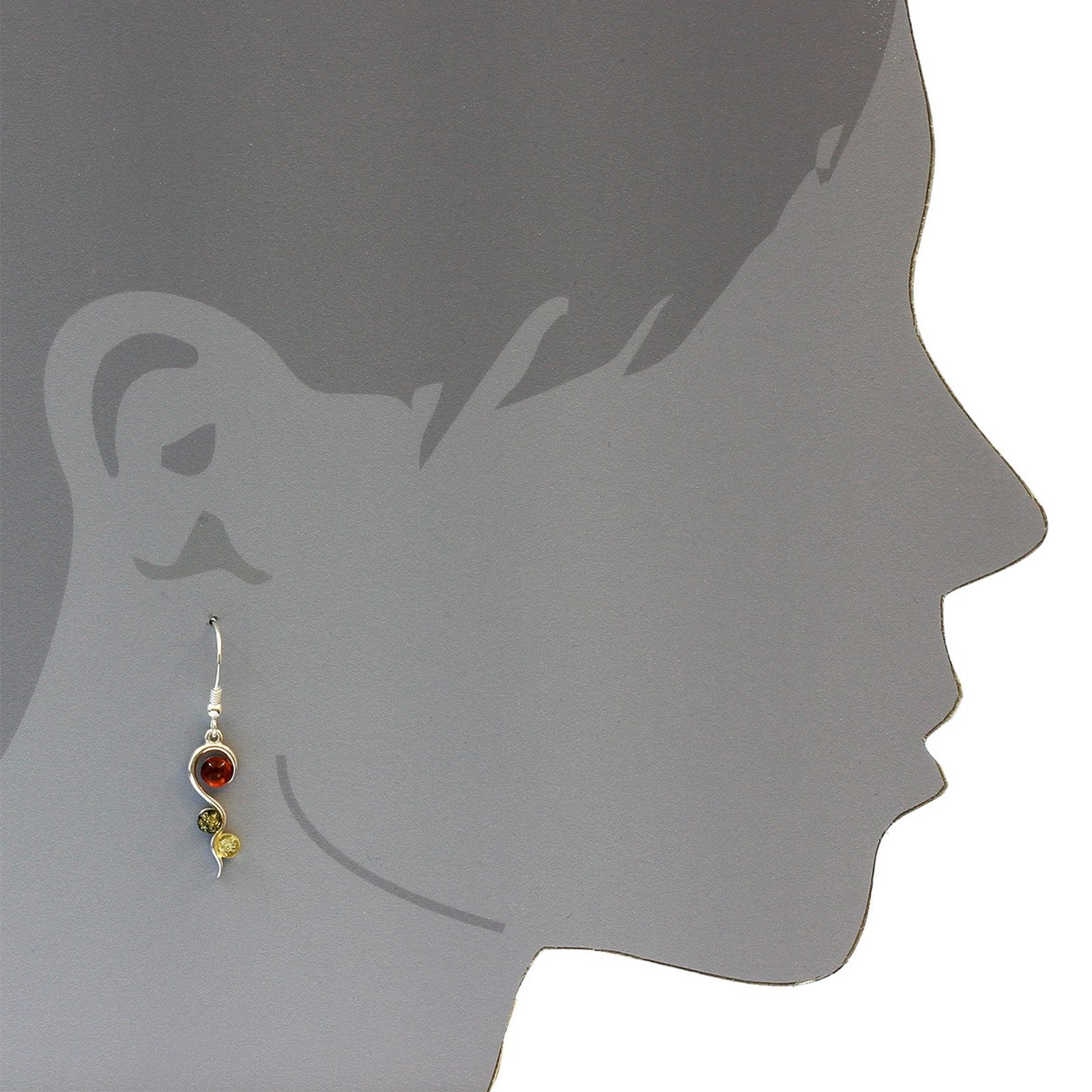 OSTSEE-SCHMUCK Paar Ohrhänger Ostsee-Schmuck Ohrhänger Valentine günstig online kaufen