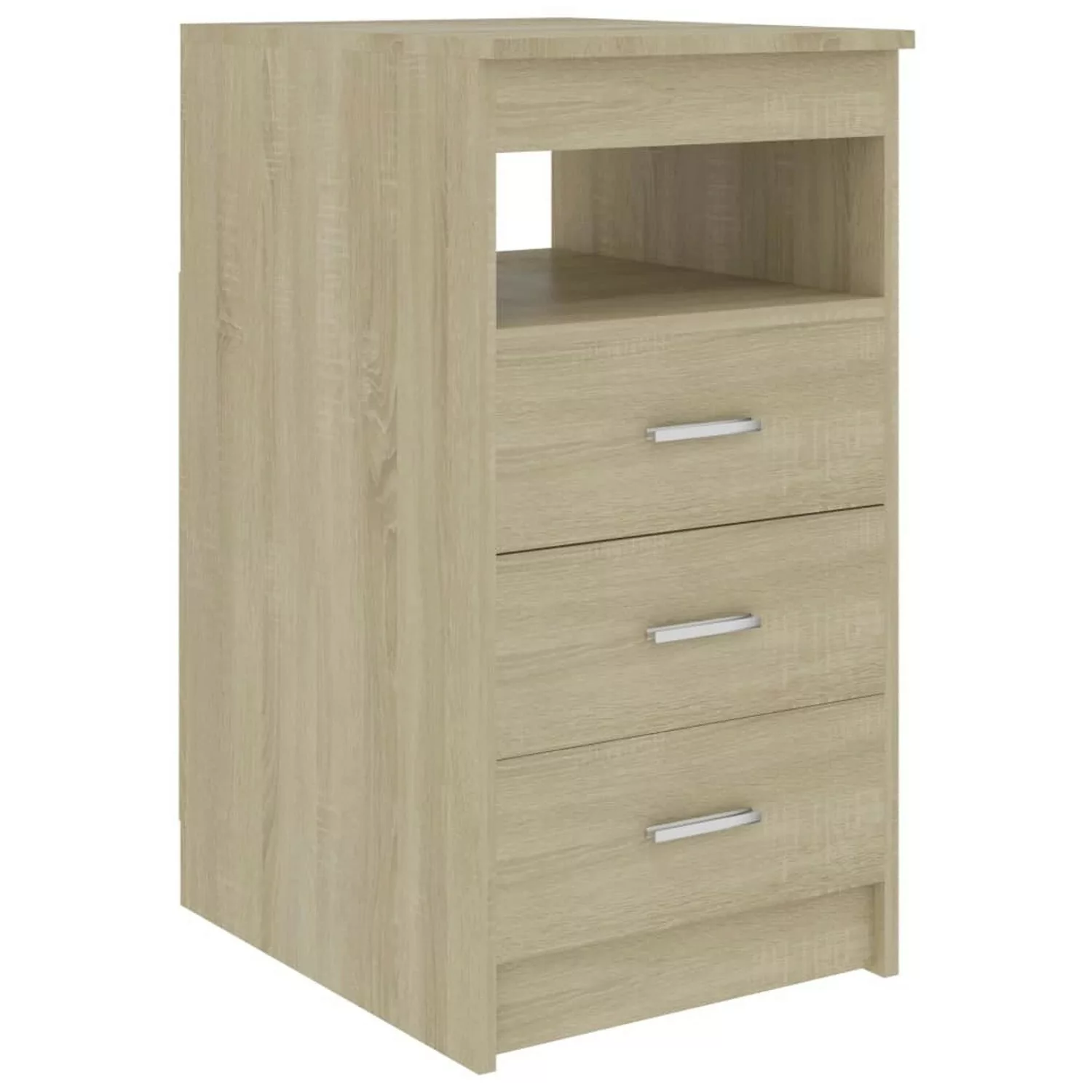 Sideboard Mit Schubladen Sonoma-eiche 40×50×76 Cm Spanplatte günstig online kaufen
