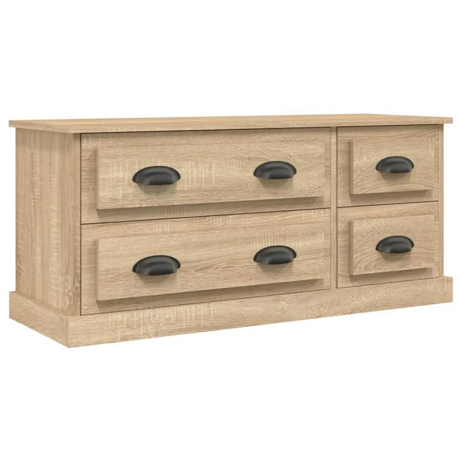 Vidaxl Tv-schrank Sonoma-eiche 100x35,5x45 Cm Holzwerkstoff günstig online kaufen