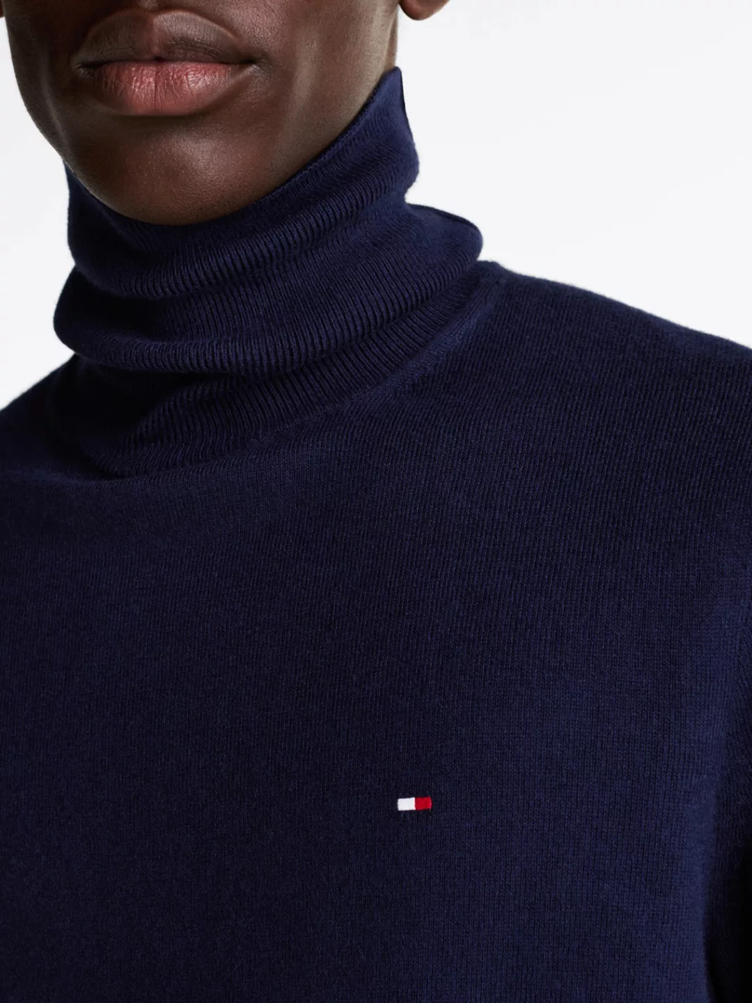 Tommy Hilfiger Rollkragenpullover PIMA ORG CTN CASHMERE ROLL NECK günstig online kaufen