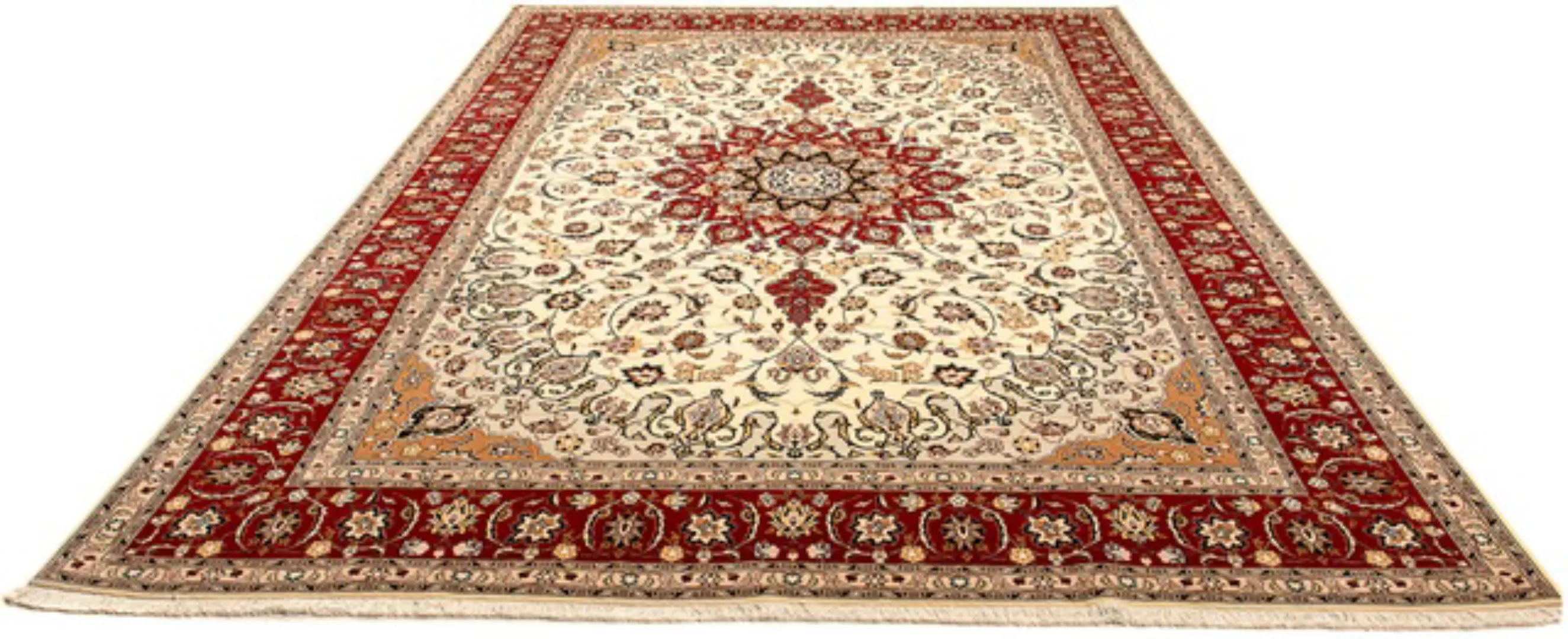 morgenland Orientteppich »Perser - Täbriz - Royal - 358 x 250 cm - beige«, günstig online kaufen